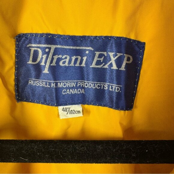 Vintage Ditrani 1985 Panorama BC Alpine Skiing World Cup Bomber Jacket Size XL - Picture 5 of 16